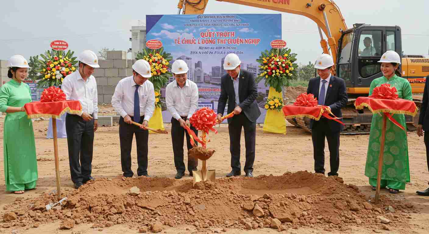 Ảnh minh họa cho Quy Trình Tổ Chức Lễ Động Thổ Chuyên Nghiệp