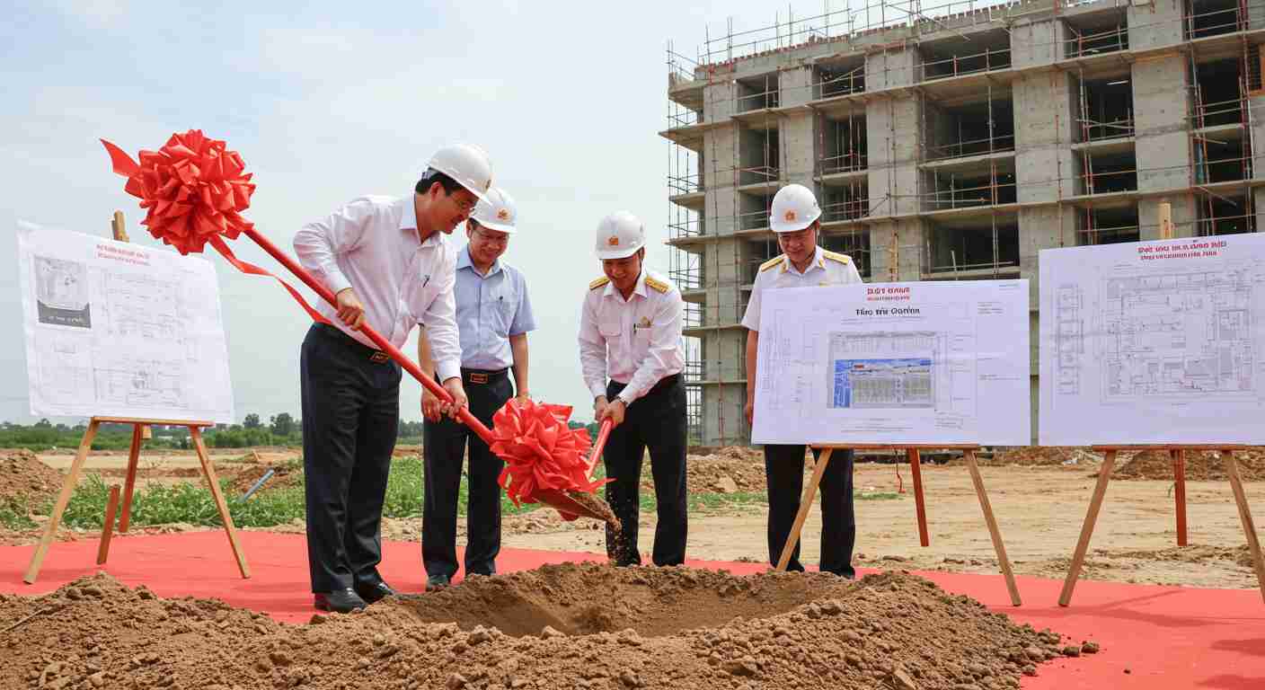 An image illustrating Dịch Vụ Tổ Chức Lễ Động Thổ Chuyên Nghiệp Khởi Đầu Thuận Lợi