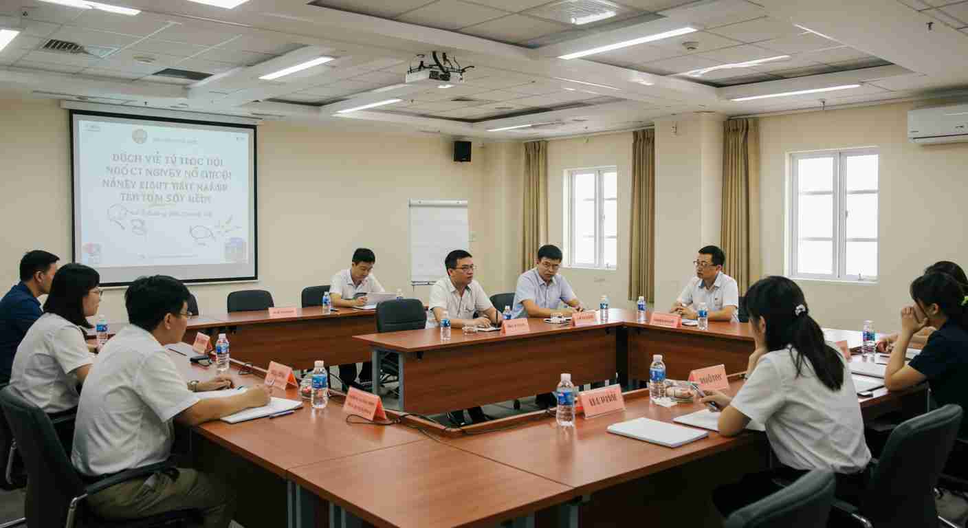 Ảnh minh họa cho Quy Trình Dịch Vụ Tổ Chức Hội Nghị Toàn Diện