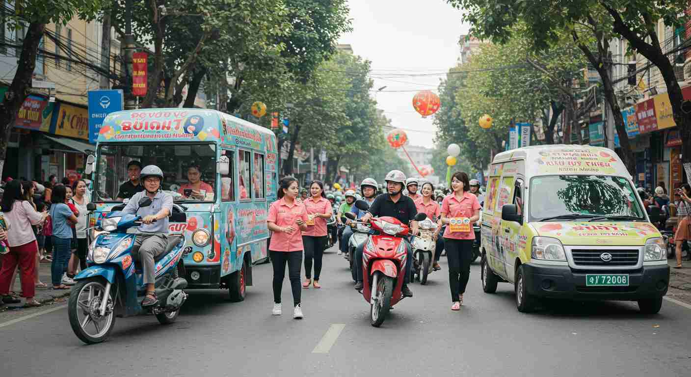 Ảnh minh họa cho Lợi Ích Khi Sử Dụng Dịch Vụ Tổ Chức Roadshow